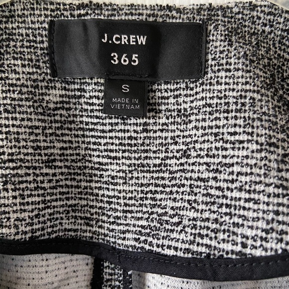 J. Crew 365 Cropped Jacket Open Black Marled Size Small - Picture 2 of 5